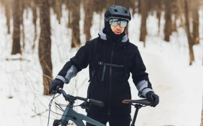 Cómo proteger los ojos al hacer ciclismo en invierno